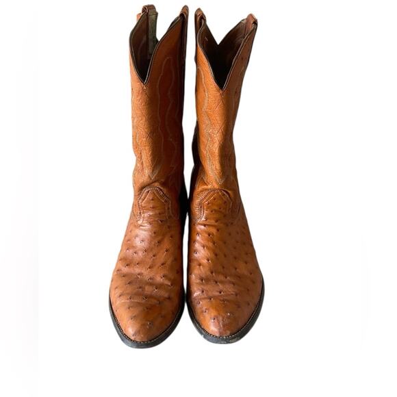 Arturo's western Ostrich cowboy boots Size:11 - Picture 3 of 8
